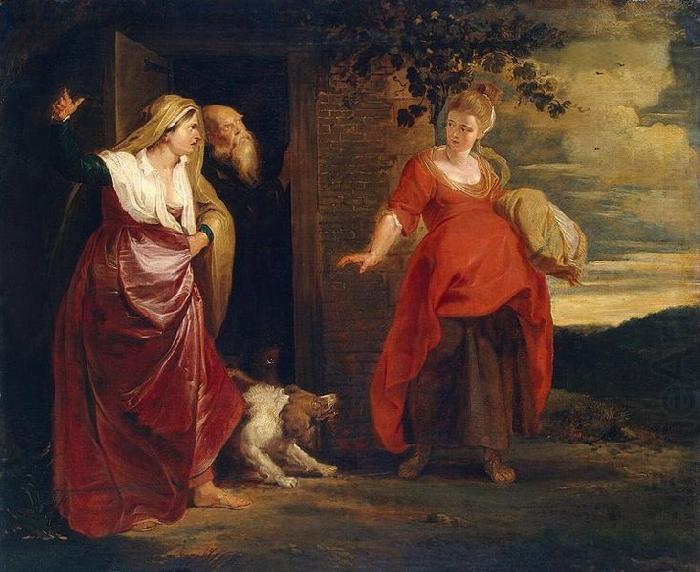 Peter Paul Rubens the home of Abraham uploaded from the page of the Hermitage china oil painting image